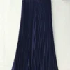 The Best New Summer Women Ladies Elegant Long Skirt Retro Maxi Chiffon High Waist Solid Casual Pleated Beach Long Skirt Sundress Online - Hplify