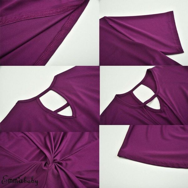 The Best New Summer Women's Slim Fit Short Sleeve Deep V-neck Blouse Top Fashion Ladies Solid Casual Shirts Hot Online - Hplify