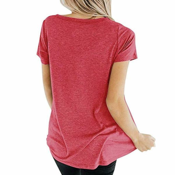The Best New Women Casual Hollow Out Neck Tops Summer Short Sleeve Cotton Shirt Blouse Fashion Ladies Loose Solid Shirts Online - Hplify