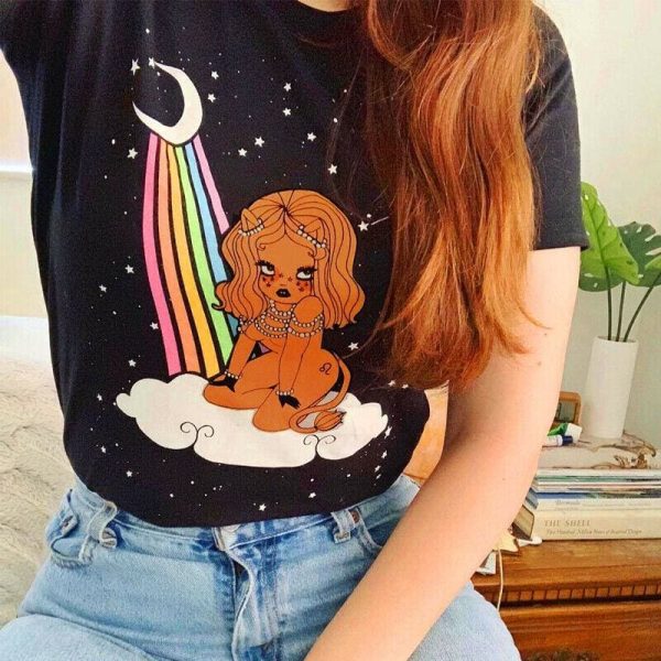 The Best New Women Constellation  LEO / VIRGO Summer Loose Tee Ladies Short Sleeve Casual Tops T-Shirt Fashion Clothes Online - Hplify