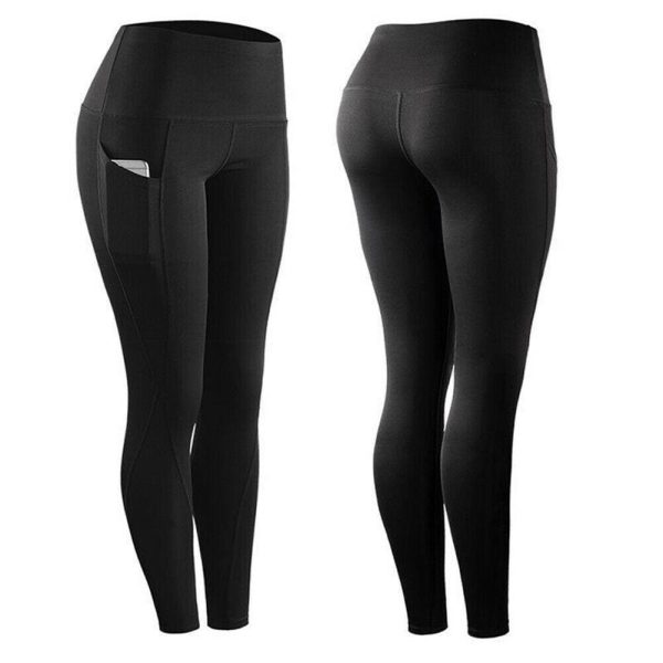 The Best New Women Ladies Sport Push Up Elastic Pants Casual Workout Gym Fitness Leggings Stretchy Trousers Sportswear Online - Hplify
