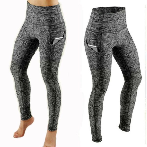 The Best New Women Ladies Sport Push Up Elastic Pants Casual Workout Gym Fitness Leggings Stretchy Trousers Sportswear Online - Hplify
