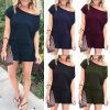 The Best New Women Single Shoulder Solid Casual Playsuit Fashion Ladies Summer Beach Plain Shorts Loose Romper Jumpsuit Online - Hplify