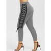 The Best Plus Size Summer Women Leggings Elastic Waist Skinny Stretch Pants Ladies Casual Gym Workout Push Up Trousers Bottom XL-4XL Online - Hplify