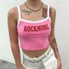 The Best Sleeveless Crop Tank Tops Summer Ladies Vest Shirt Blouse Button Beach Cami Tops Outwear Online - Hplify