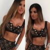 The Best Solid Color Bikinis Women Lace Up Bandage Bra High Waist Bikini Set Female Sexy Swimsuit Triangle Swimwear Bathing Suit Online - Hplify