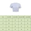 The Best Solid White Casual Tops Camis Women's Summer Short Sleeve Bandage Tops Casual Vest Tank Tops T-Shirt Online - Hplify
