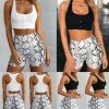 The Best Summer Casual Tops Sport Fitness Stretch Workout Short Tank Top Online - Hplify
