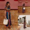 The Best Summer Holiday Dress Women Stripe Boho Short Sleeve Long Maxi Dress New Ladies Casual Beach Sundress Online - Hplify