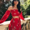 The Best Summer Holiday Women 2 Piece Set Off Shoulder Blouse Plus Skirts Bandage Bandeau Crop Top Skirt Beach Outfit Sundress Online - Hplify