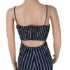 The Best Summer Hot Bodycon Backless Stripe Jumpsuits Women Party Clubwear Jumpsuits Casual Bowtie Overalls Long Pant Trousers Online - Hplify