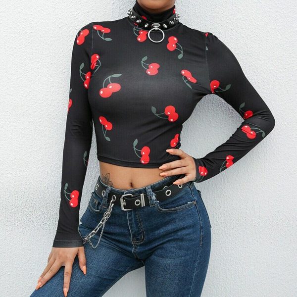 The Best Summer Women O-neck Chic Ladies Tops Loose Long Sleeve T-Shirt Casual See Through Stylish Slimmer Fashion Women Tees Online - Hplify
