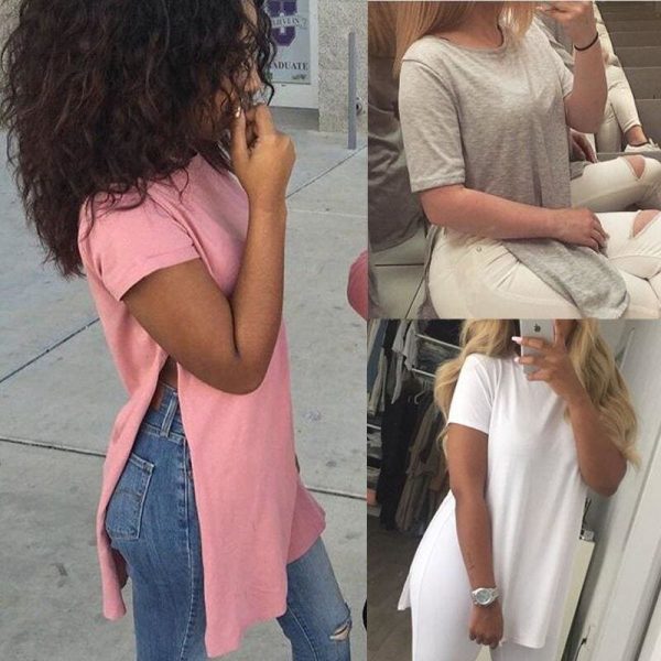 The Best T-Shirts Fashion Women Summer Clothing Tops Loose Short Sleeve Cut Brief Ladies Casual Women Tops T-Shirt Summer Online - Hplify