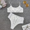 The Best Two-Pieces Summer Womens Bikini Set Push-Up Padded Bra High Waist Swimwear Online - Hplify