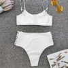 The Best Two-Pieces Summer Womens Bikini Set Push-Up Padded Bra High Waist Swimwear Online - Hplify