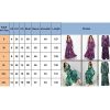 The Best Vintage Women Boho Floral V-Neck Long Maxi Dress Summer Beach Elegant Ladies Casual Long Sleeve Holiday Party Sundress Online - Hplify