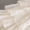The Best White Dress Lace Condole Belt Party Embroidery Summer Mini Women Dress Online - Hplify