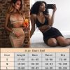 The Best Women 2 Piece Set Party Dress Summer Ladies Casual Bandeau Cut Out Multi Tie Bodycon Slim Bardot Top Skirt Clubwear Online - Hplify