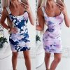 The Best Women Bandage Bodycon Dress Ladies Casual Sleeveless Slim Fit Summer Party Clubwear Mini Dress Sundress Online - Hplify