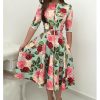 The Best Women Bandage Bodycon Long Sleeve Short Mini Floral Party Casual Dress Ladies Floral Chic Summer Dresses Female Online - Hplify