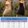 The Best Women Bandage Stretchy Package Hip Bodycon Dress Ladies One Shoulder Solid Strap Short Mini Sundress Online - Hplify
