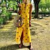 The Best Women Boho Long Maxi Dress Fashion Ladies Sleeveless Summer Beach Floral Dress Casual Holiday Dresses Sundress Online - Hplify