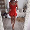 The Best Women Boho Summer Party Evening Beach Short Mini Dress Ladies Sexy Bodycon Ruffle Flounce Backless Sundress Online - Hplify