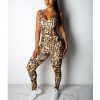 The Best Women Butt Lift Yoga Jumpsuit Sleeveless Backless Sport Bandage Fitness Legging Sports Workout Gym Athletic Romper Playsuit Online - Hplify