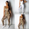 The Best Women Butt Lift Yoga Jumpsuit Sleeveless Backless Sport Bandage Fitness Legging Sports Workout Gym Athletic Romper Playsuit Online - Hplify