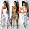 The Best Women Butt Lift Yoga Jumpsuit Sleeveless Backless Sport Bandage Fitness Legging Sports Workout Gym Athletic Romper Playsuit Online - Hplify