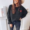 The Best Women Casual Hoodie Shirt Ladies Loose Long Sleeve Pullover Blouse Basic Tops Online - Hplify