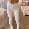 The Best Women Casual Leggings Fitness Sport Gym Workout Legging Pant Basic Full Ankle Length Stretch Thread Span High Rise Waist Pant Online - Hplify