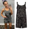 The Best Women Casual Sleeveless Bodycon Romper Ladies Camouflage Jumpsuit Club Tights Bodysuit Short Pants Playsuit Online - Hplify
