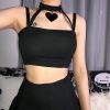 The Best Women Casual Strappy Tube Tank Top Vest Blouse Sleeveless Ladies Summer Beach Crop Top Shirt Cami Top Online - Hplify