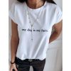 The Best Women Casual Summer Top Short Sleeve Plain Basic T shirt Ladies Cotton Tee shirt Femme Cute Tops Shirt Streetwear Online - Hplify