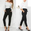 The Best Women Casual Sweatpants Jogger Dance Harem Pants Sports Baggy Slacks Pleated High Waist Loose Long Trousers Online - Hplify