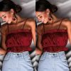 The Best Women Casual Tank Top Vest Blouse Ladies Sleeveless Summer Crop Top Shirt Cami Top Women Clothes Outwear Online - Hplify