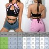 The Best Women Casual Tank Top Vest Blouse Sexy Ladies Hollow Out Sleeveless Summer Beach Short Crop Top Shirt Cami Top Online - Hplify