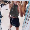 The Best Women Casual Tank Top Vest Blouse Sleeveless Halter Neck Ladies Summer Beach Backless Crop Top Shirt Cami Top Clubwear Online - Hplify