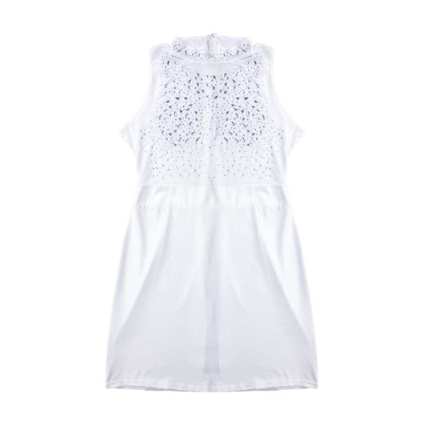 The Best Women Evening Party Dress Bandage Bodycon Sleeveless Clubwear Ladies Summer Short Slim Fit Mini vestidos Dress Sundress Online - Hplify