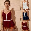 The Best Women Fashion Ladies Camisole Strappy Vest Top Summer Beach Sleeveless V-Neck Casual Loose Blouse Tank Shirt Lace Online - Hplify