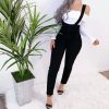 The Best Women Fashion Ladies Sleeveless Baggy Overalls Playsuit Dungarees Casual Loose Jumpsuit Long Trousers Pant Online - Hplify