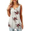 The Best Women Floral Print Vest Shirt Ladies Loose Summer Sleeveless Tank Tops Blouse Casual Loose Tops Shirt Tee Cami Online - Hplify