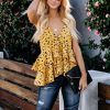 The Best Women Floral Summer Lace Vest Sleeveless Beach Shirt Sexy V-Neck Loose Camisole Casual V-Neck Tank Tops Blouse Online - Hplify