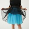 The Best Women Gradient Suspender Skirt Ladies Casual Elastic High Waist Five Layer Veil  Mesh Tulle Skirt Summer Evening Party Sundress Online - Hplify