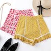 The Best Women High Waist Hot Shorts Ladies Foral Stylish Loose Beach Summer Ladies Comfort Fit Casual Short Trousers Online - Hplify
