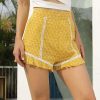 The Best Women High Waist Hot Shorts Ladies Foral Stylish Loose Beach Summer Ladies Comfort Fit Casual Short Trousers Online - Hplify