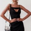 The Best Women Holiday Strappy Bodycon Sleeveless Slim Black Dress Ladies Summer Beach Party Mini Sundress New Online - Hplify