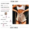 The Best Women Hot Shorts Summer Solid Casual Loose Shorts Bow Beach High Waist Mini Stretch Slim Tight Short Trousers New Online - Hplify