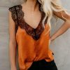 The Best Women Lace Sleeveless Tank Tops Vest Ladies Backless Sexy Summer Loose Camisole Blouse Casual Beach Shirt New Online - Hplify